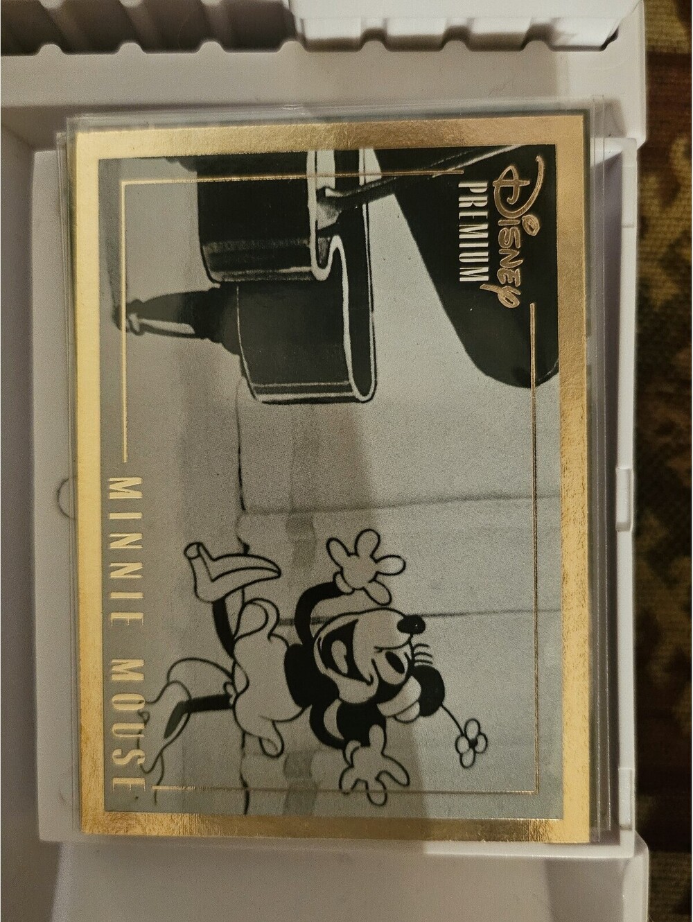 1995 Disney Premium Gold Skybox Card Steamboat Willie 1928 - Mickey Mouse